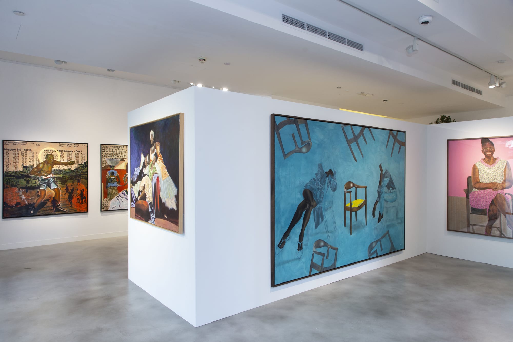 Gallery view, Christies Dubai
